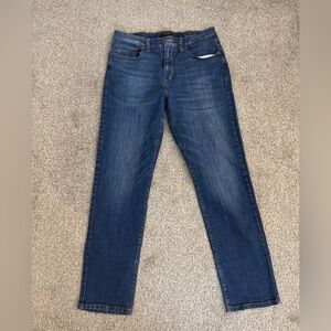 Men’s Lucky Brand Dark Blue Straight Leg Jeans 34/32